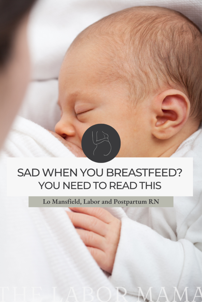 mom breastfeeding newborn