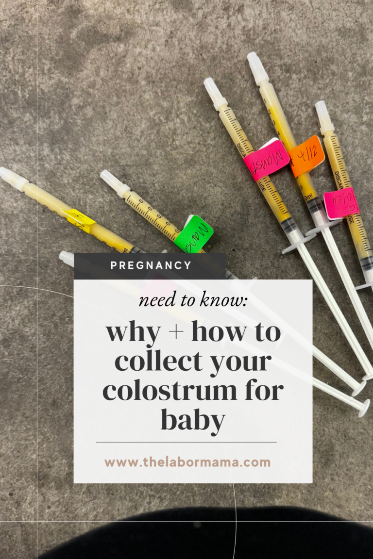 Birth Prep HowTo Guide for Colostrum Collection