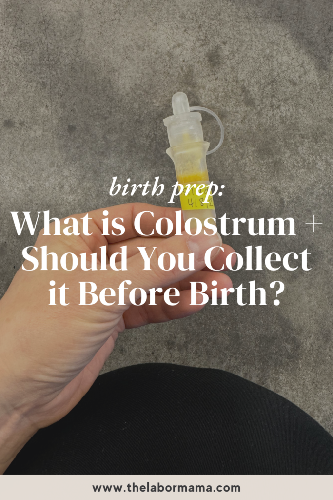 pinterest image frozen colostrum
