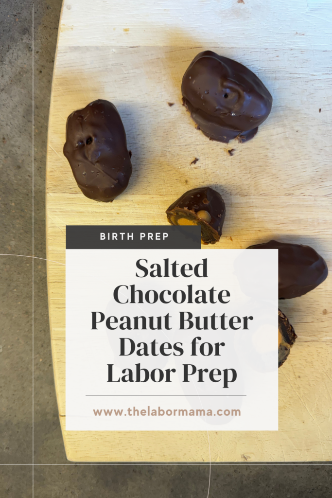 peanut butter chocolate stuffed dates