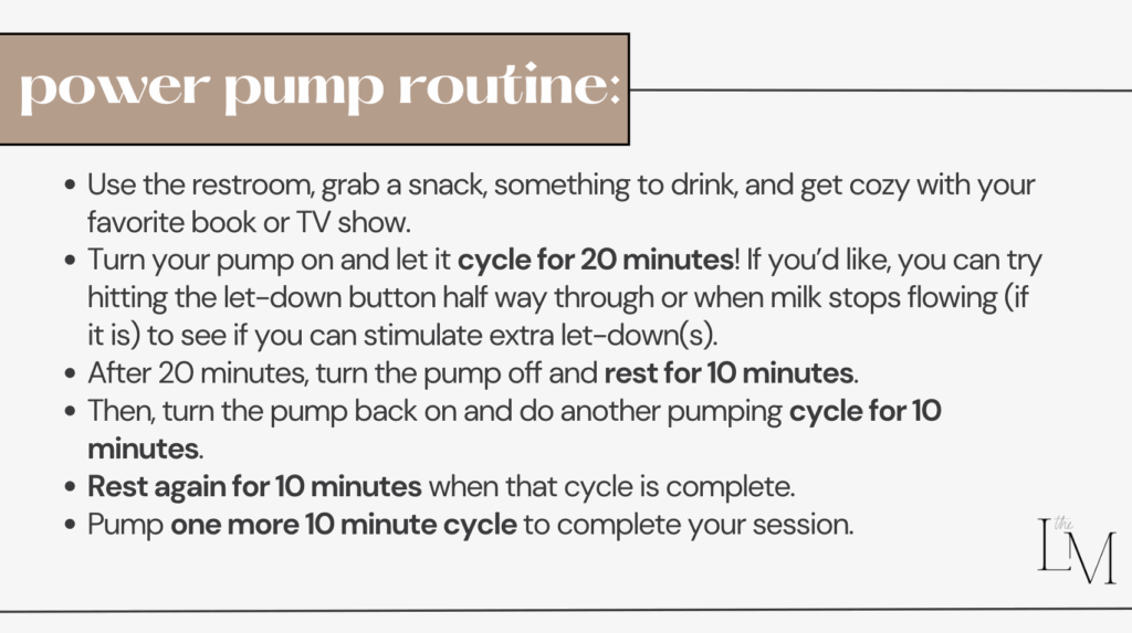 power pumping routine