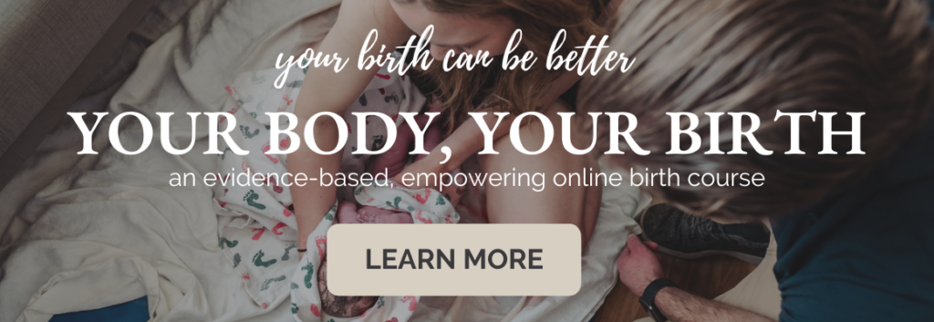 image for birth course your body, your birth