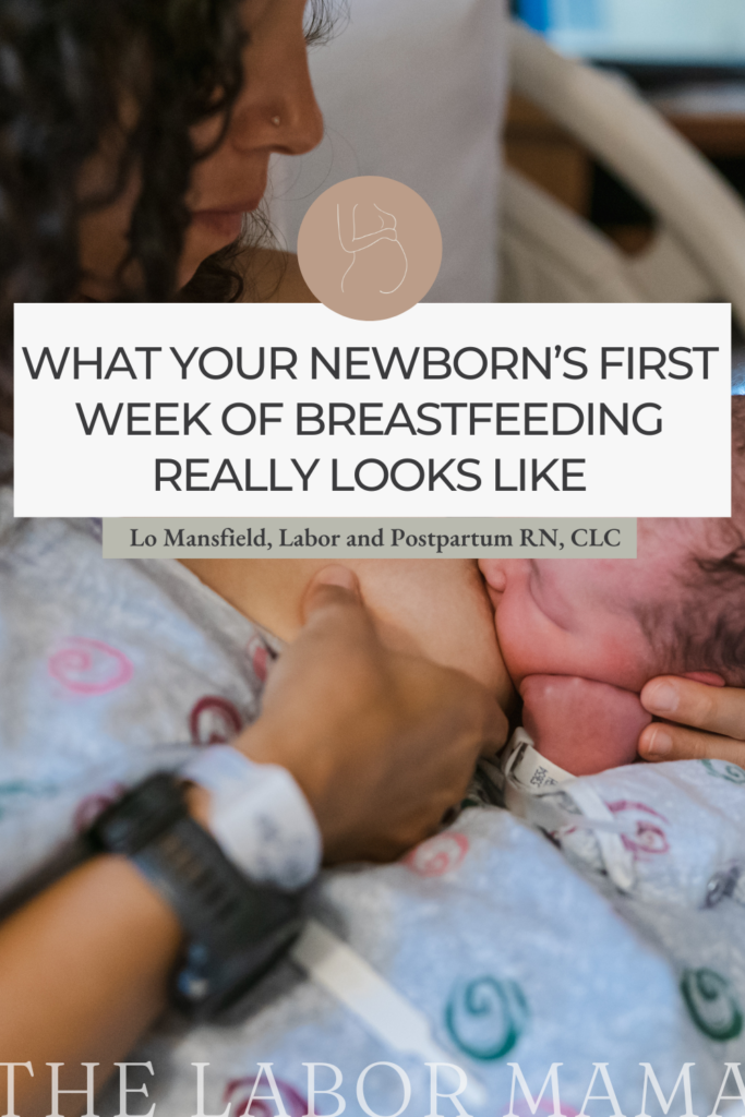 What Your Newborn's First Week of Breastfeeding Really Looks Like