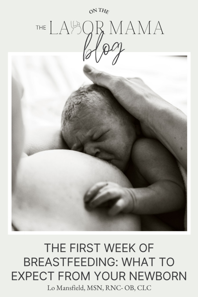 The First Week of Breastfeeding: What To Expect From Your Newborn