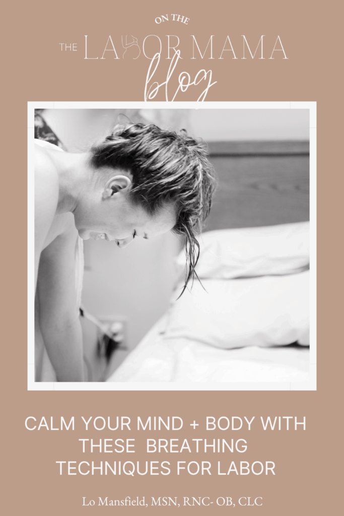 Calm your mind + body with these breathing techniques for labor