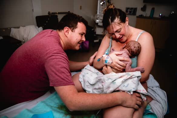 Kelsey Beekley Birth Photo