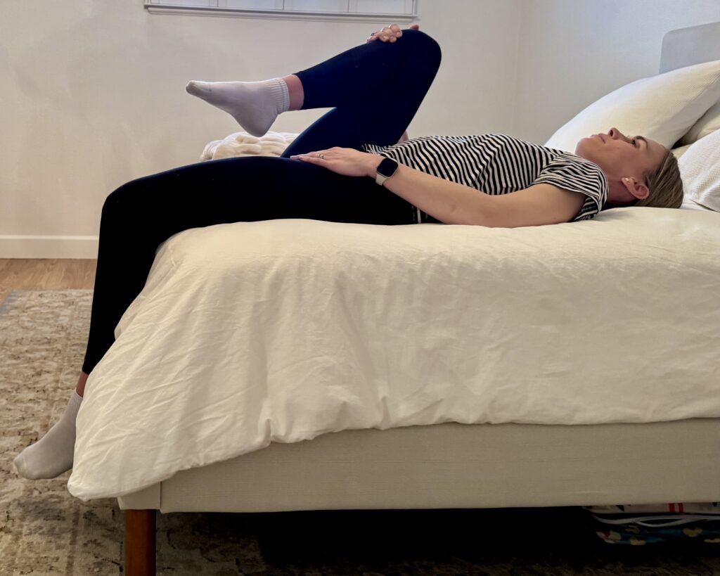 psoas stretching for the third trimester