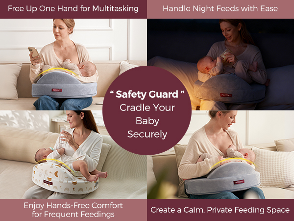 momcozy safety guard breastfeeding pillow