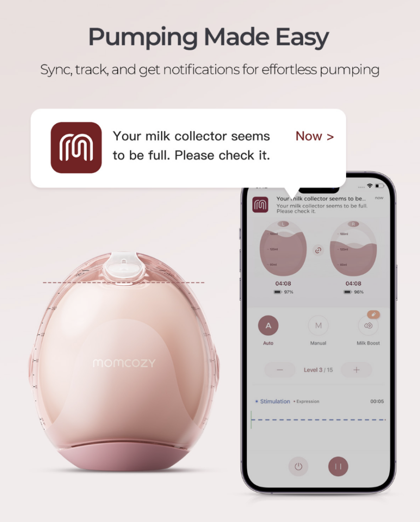 mom cozy air1 slim app