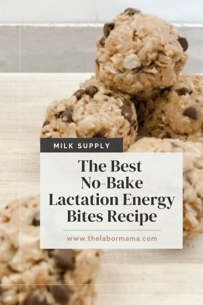 lactation energy bites