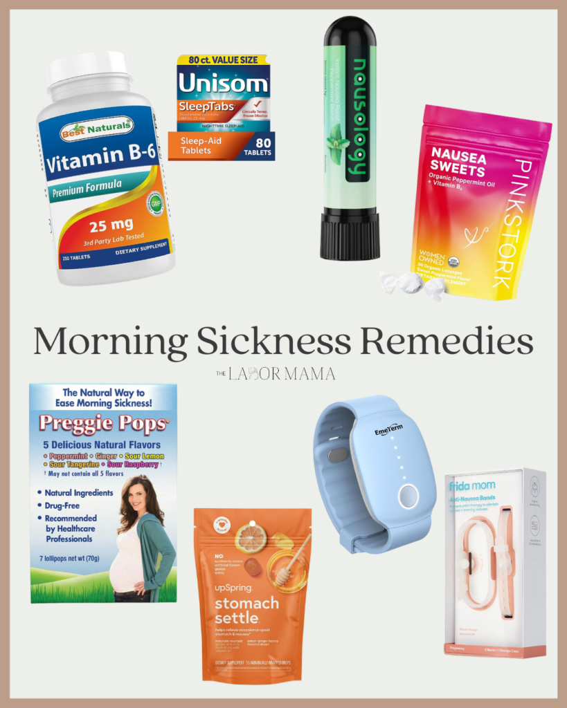 collection of remedies for morning sickness