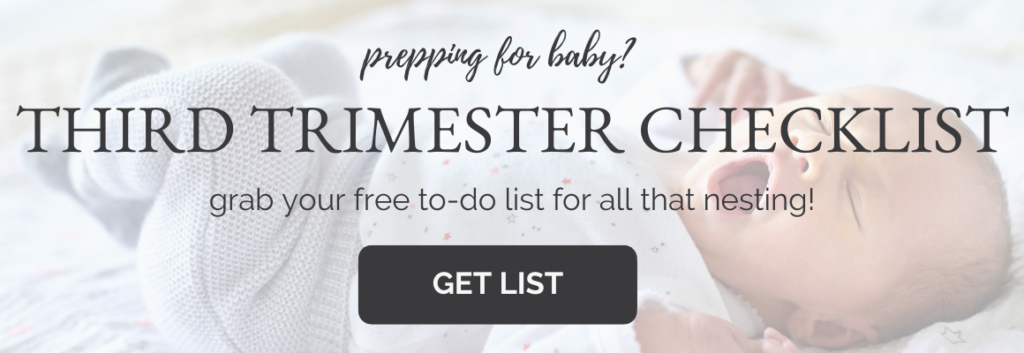click for free third trimester to do list