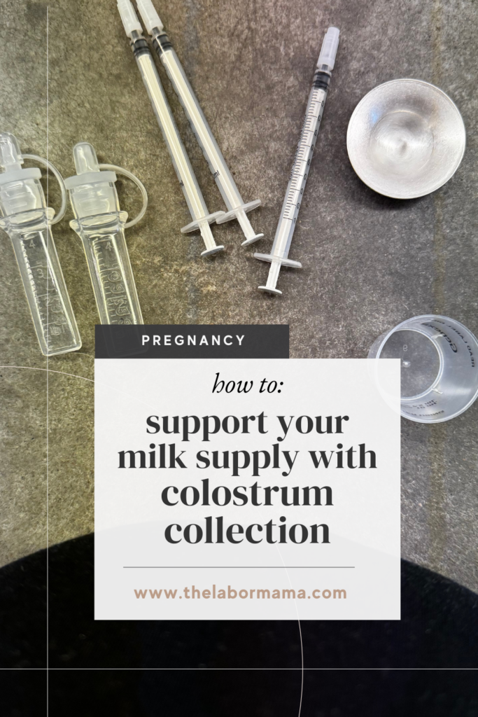 pinterest image colostrum collection tools
